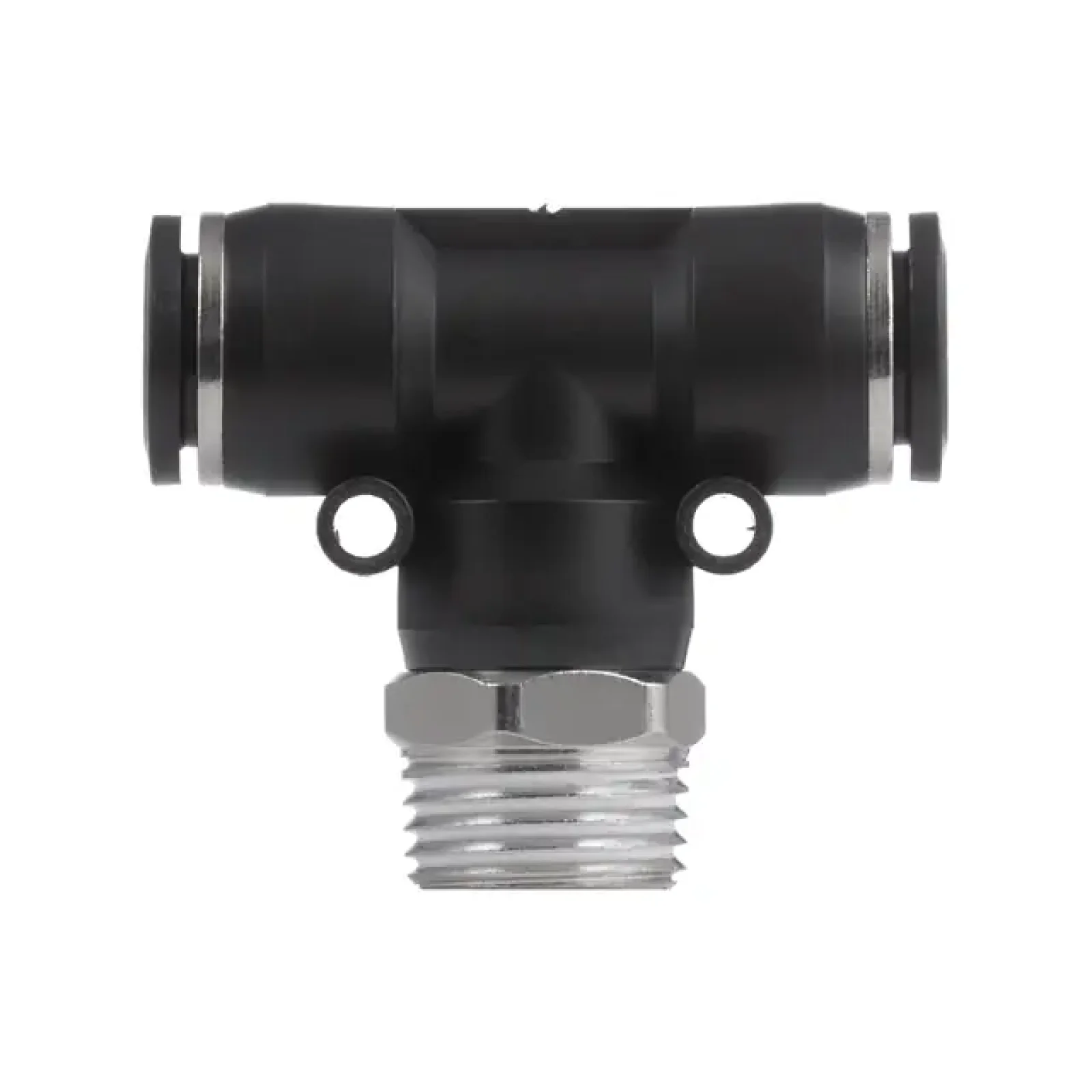 З'єднання цангове Т-образне для поліуретанових та ін. шлангів 12×12 мм, 1/2