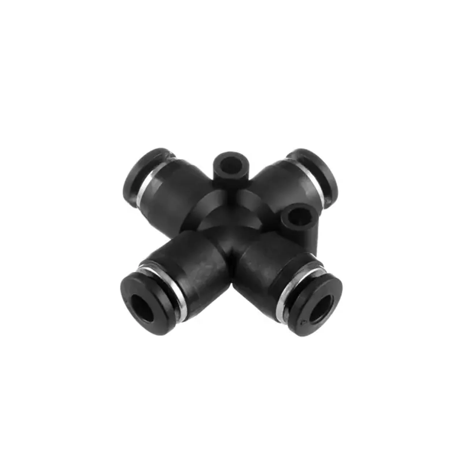 З'єднання цангове Х-образне для поліуретанових та ін. шлангів 4 мм INTERTOOL (PT-2365) UA