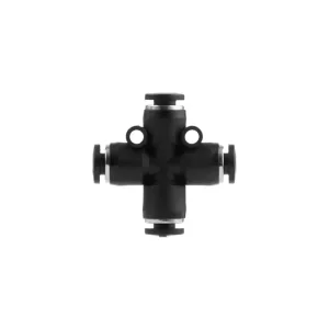 З'єднання цангове Х-образне для поліуретанових та ін. шлангів 4 мм INTERTOOL (PT-2365) UA