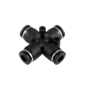 З'єднання цангове Х-образне для поліуретанових та ін. шлангів 6 мм INTERTOOL (PT-2366) UA