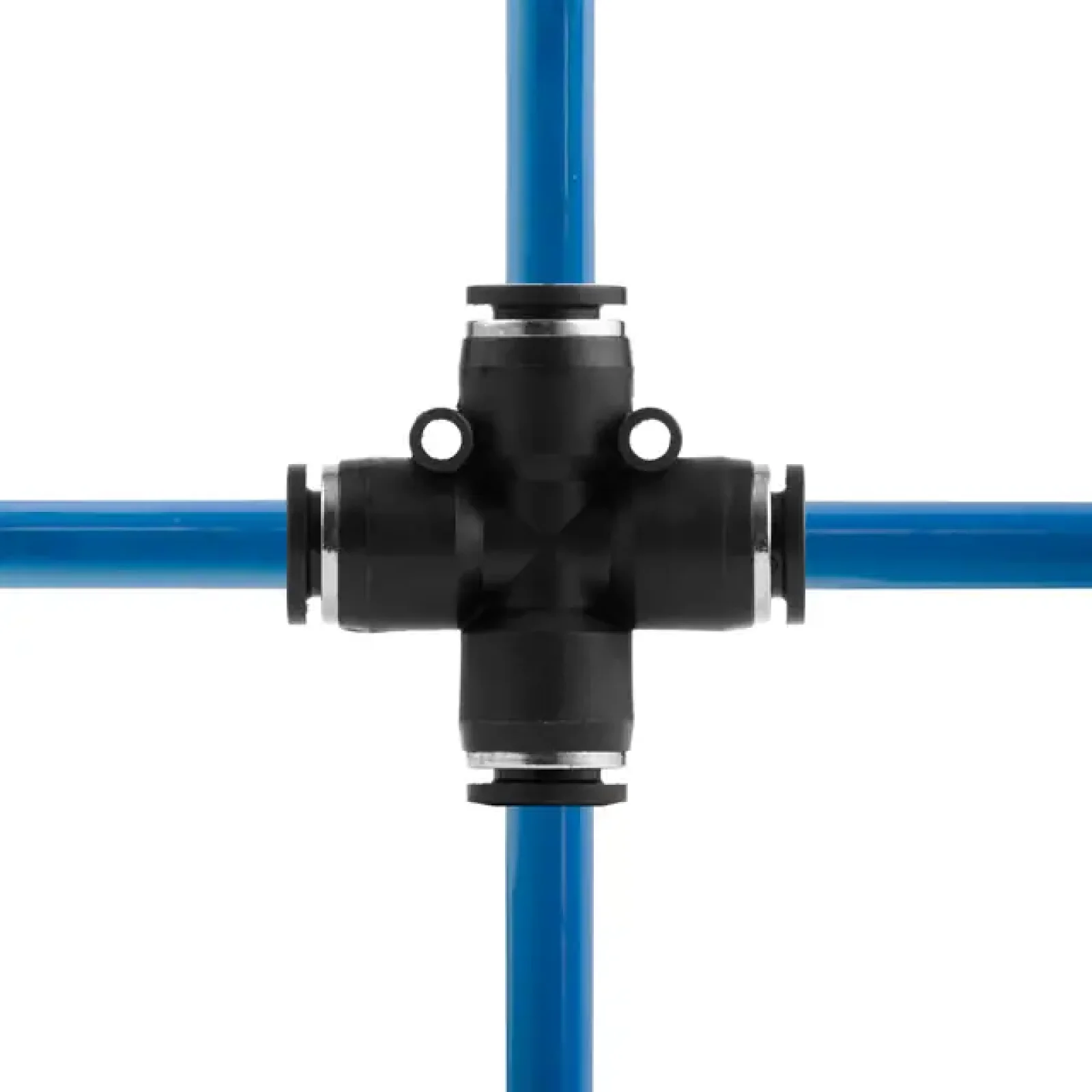 З'єднання цангове Х-образне для поліуретанових та ін. шлангів 8 мм INTERTOOL (PT-2367) UA