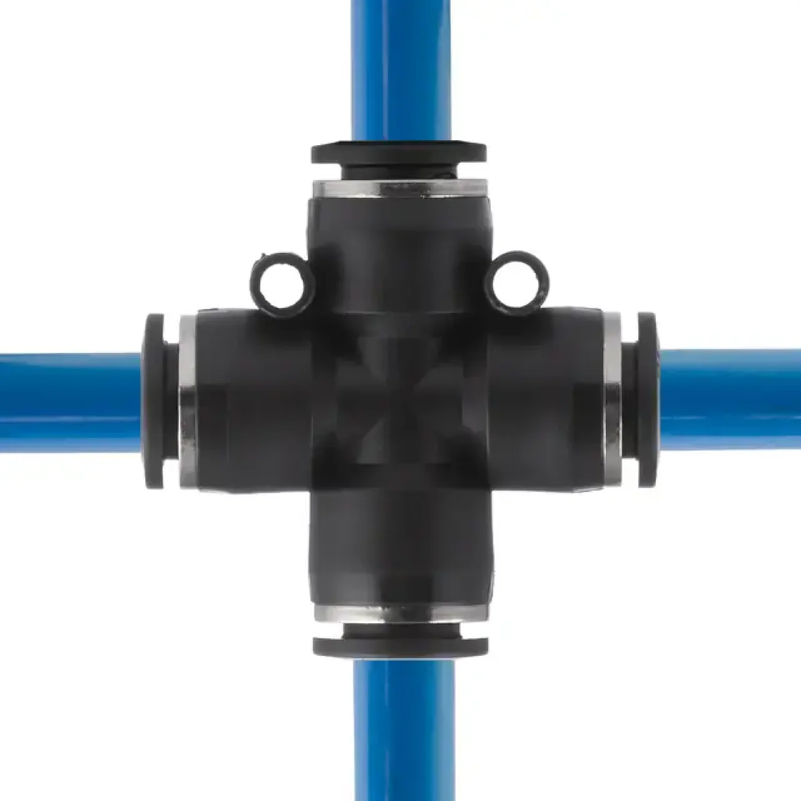 З'єднання цангове Х-образне для поліуретанових та ін. шлангів 10 мм INTERTOOL (PT-2368) UA