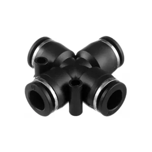 З'єднання цангове Х-образне для поліуретанових та ін. шлангів 10 мм INTERTOOL (PT-2368) UA