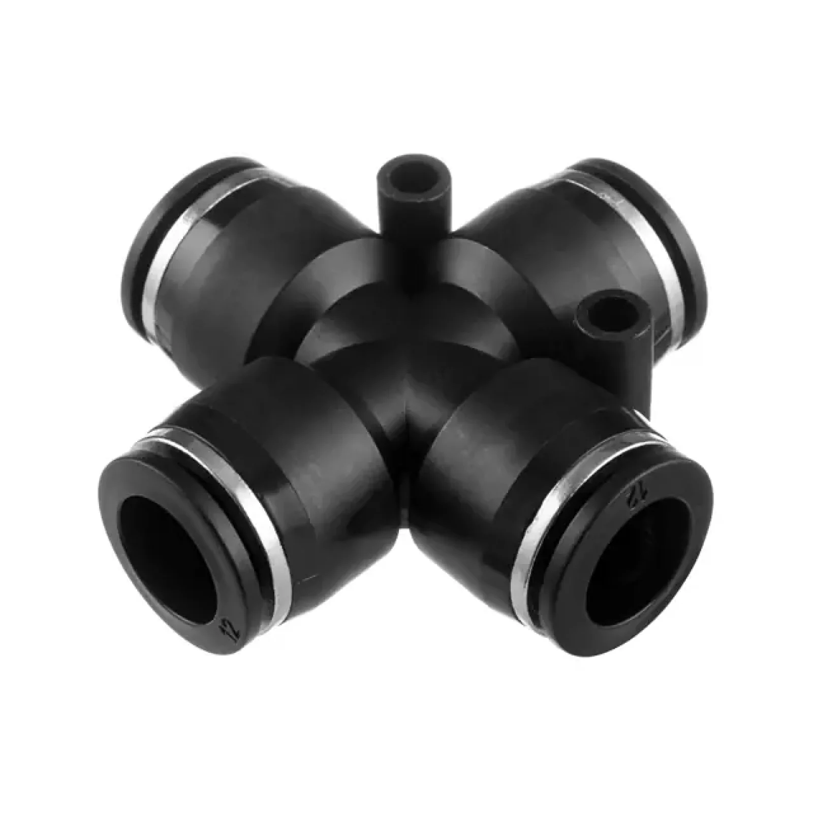 З'єднання цангове Х-образне для поліуретанових та ін. шлангів 12 мм INTERTOOL (PT-2369) UA