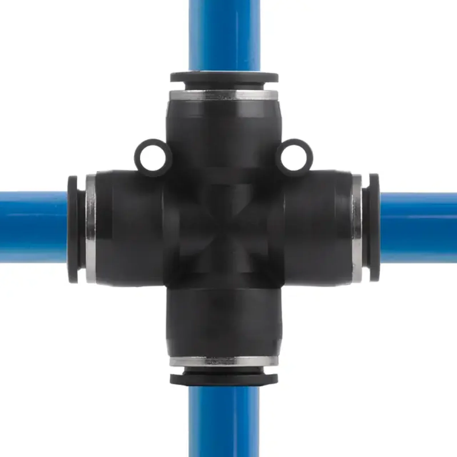 З'єднання цангове Х-образне для поліуретанових та ін. шлангів 12 мм INTERTOOL (PT-2369) UA