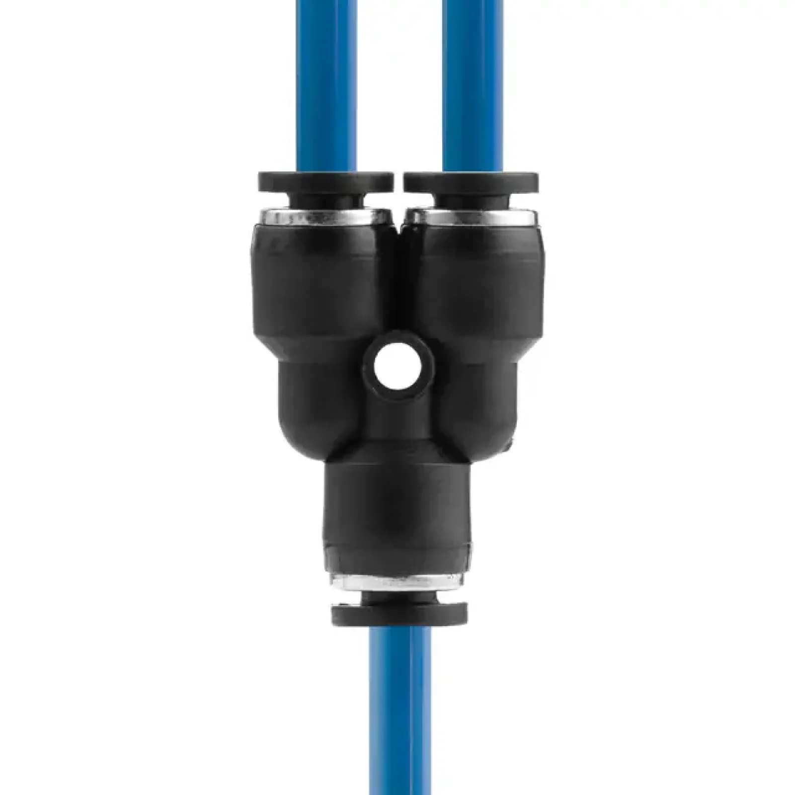 З'єднання цангове Y-образне для поліуретанових та ін. шлангів 4 мм INTERTOOL (PT-2370) UA