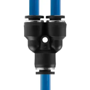 З'єднання цангове Y-образне для поліуретанових та ін. шлангів 6 мм INTERTOOL (PT-2371) UA