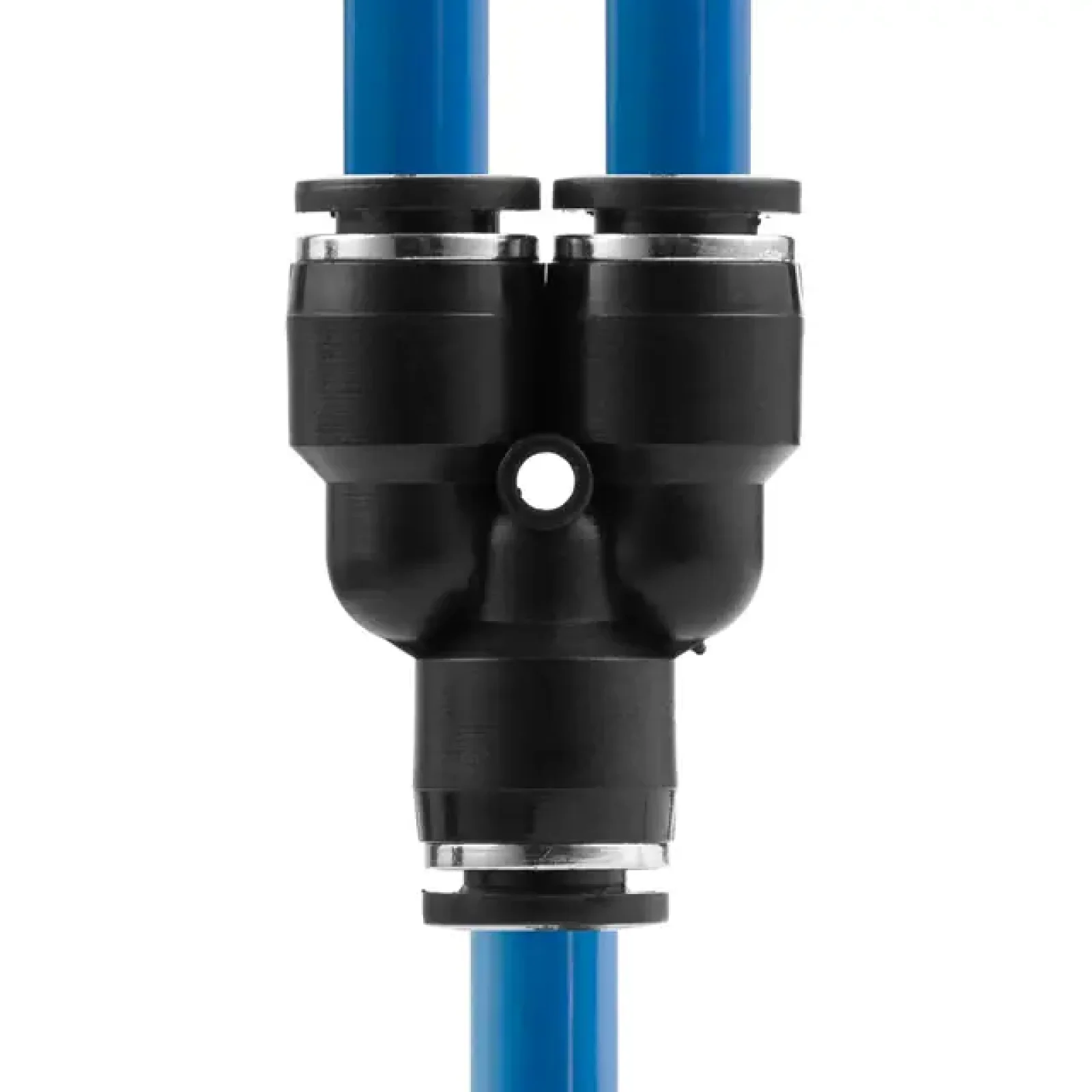 З'єднання цангове Y-образне для поліуретанових та ін. шлангів 8 мм INTERTOOL (PT-2372) UA