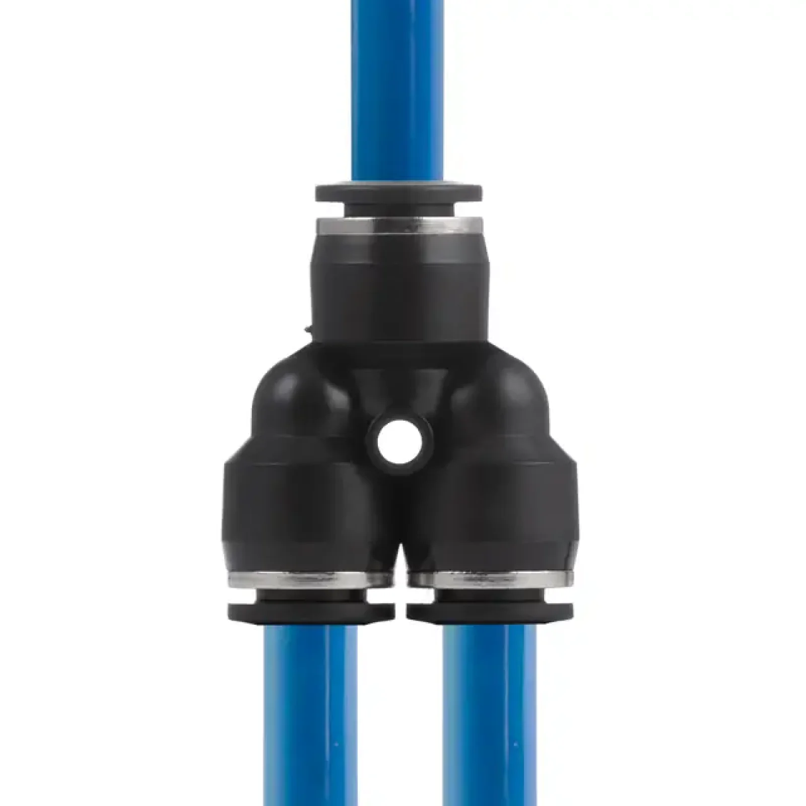 З'єднання цангове Y-образне для поліуретанових та ін. шлангів 10 мм INTERTOOL (PT-2373) UA