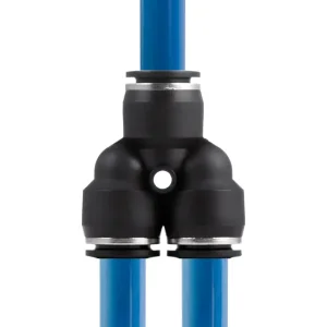 З'єднання цангове Y-образне для поліуретанових та ін. шлангів 12 мм INTERTOOL (PT-2374) UA