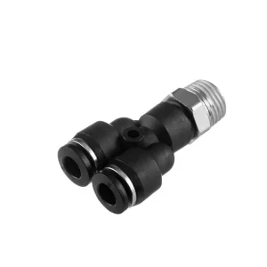 З'єднання цангове Y-образне для поліуретанових та ін. шлангів 6×6 мм, 1/4