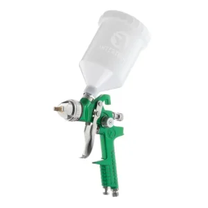 Фарбопульт пневматичний HVLP, форсунка: 1,4 мм, верхній пластиковий бачок: 600 мл, 3 бар INTERTOOL (PT-0118) UA