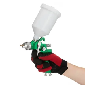 Фарбопульт пневматичний HVLP, форсунка: 2,0 мм, верхній пластиковий бачок: 600 мл, 3 бар INTERTOOL (PT-0120) UA