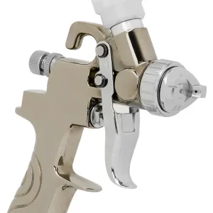 Фарбопульт пневматичний LVMP MINI, форсунка: 0,8 мм, верхній пластиковий бачок: 250 мл, 2-2,5 бар INTERTOOL (PT-0129) UA