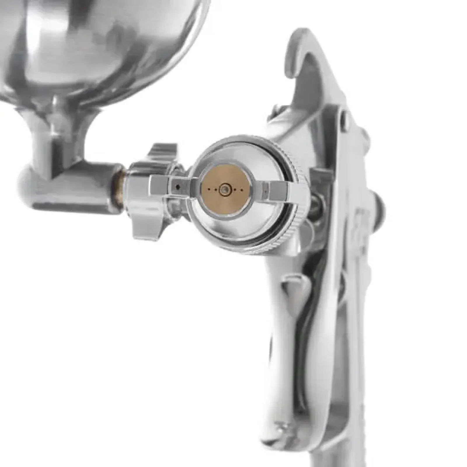 Фарбопульт пневматичний HP, форсунка: 1,5 мм, верхній металевий бачок: 400 мл, 5 бар INTERTOOL (PT-0202) UA