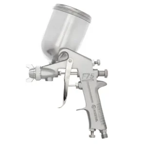 Фарбопульт пневматичний HP, форсунка: 1,5 мм, верхній металевий бачок: 400 мл, 5 бар INTERTOOL (PT-0202) UA