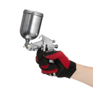 Фарбопульт пневматичний HP, форсунка: 1,5 мм, верхній металевий бачок: 400 мл, 5 бар INTERTOOL (PT-0202) UA