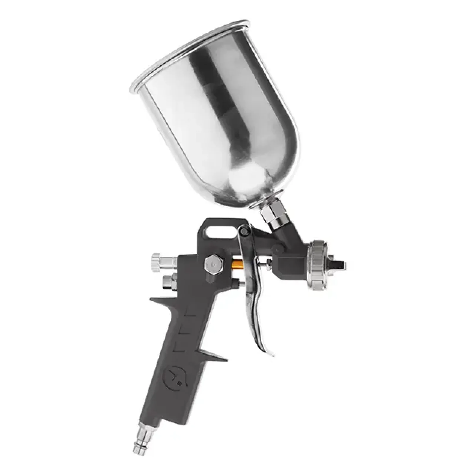 Фарбопульт пневматичний HP, форсунка: 1,5 мм, верхній металевий бачок: 600 мл, 5 бар INTERTOOL (PT-0205) UA