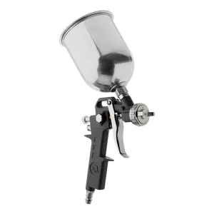 Фарбопульт пневматичний HP, форсунка: 1,5 мм, верхній металевий бачок: 600 мл, 5 бар INTERTOOL (PT-0205) UA