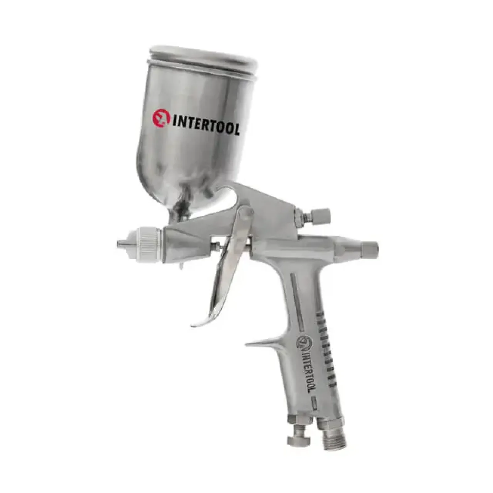Фарбопульт пневматичний HP MINI, форсунка: 0,5 мм, верхній металевий бачок: 200 мл, 5 бар INTERTOOL (PT-0301) UA