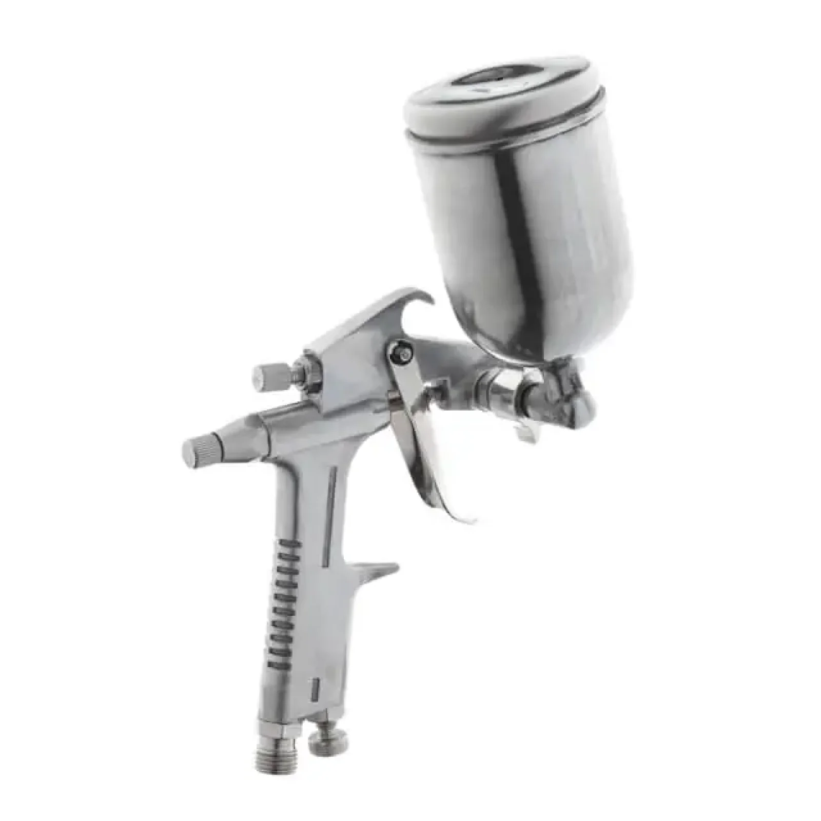 Фарбопульт пневматичний HP MINI, форсунка: 0,5 мм, верхній металевий бачок: 200 мл, 5 бар INTERTOOL (PT-0301) UA