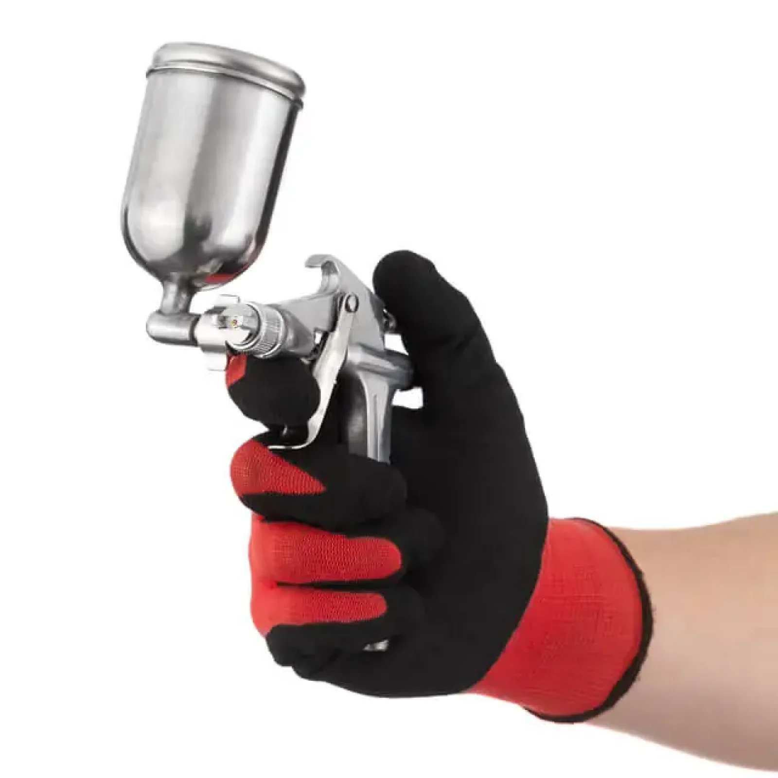 Фарбопульт пневматичний HP MINI, форсунка: 0,5 мм, верхній металевий бачок: 200 мл, 5 бар INTERTOOL (PT-0301) UA