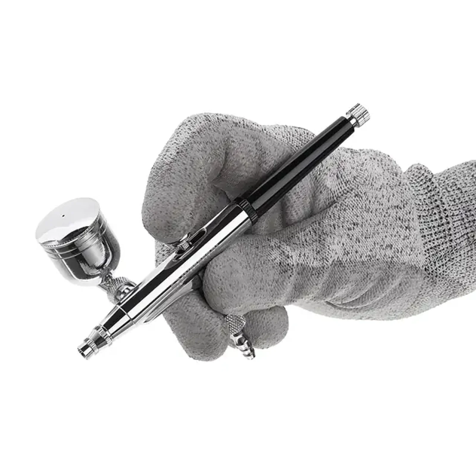 Аерограф міні, 1-3,5 бар, до 50 L/min, набір аксесуарів INTERTOOL (PT-1504) UA