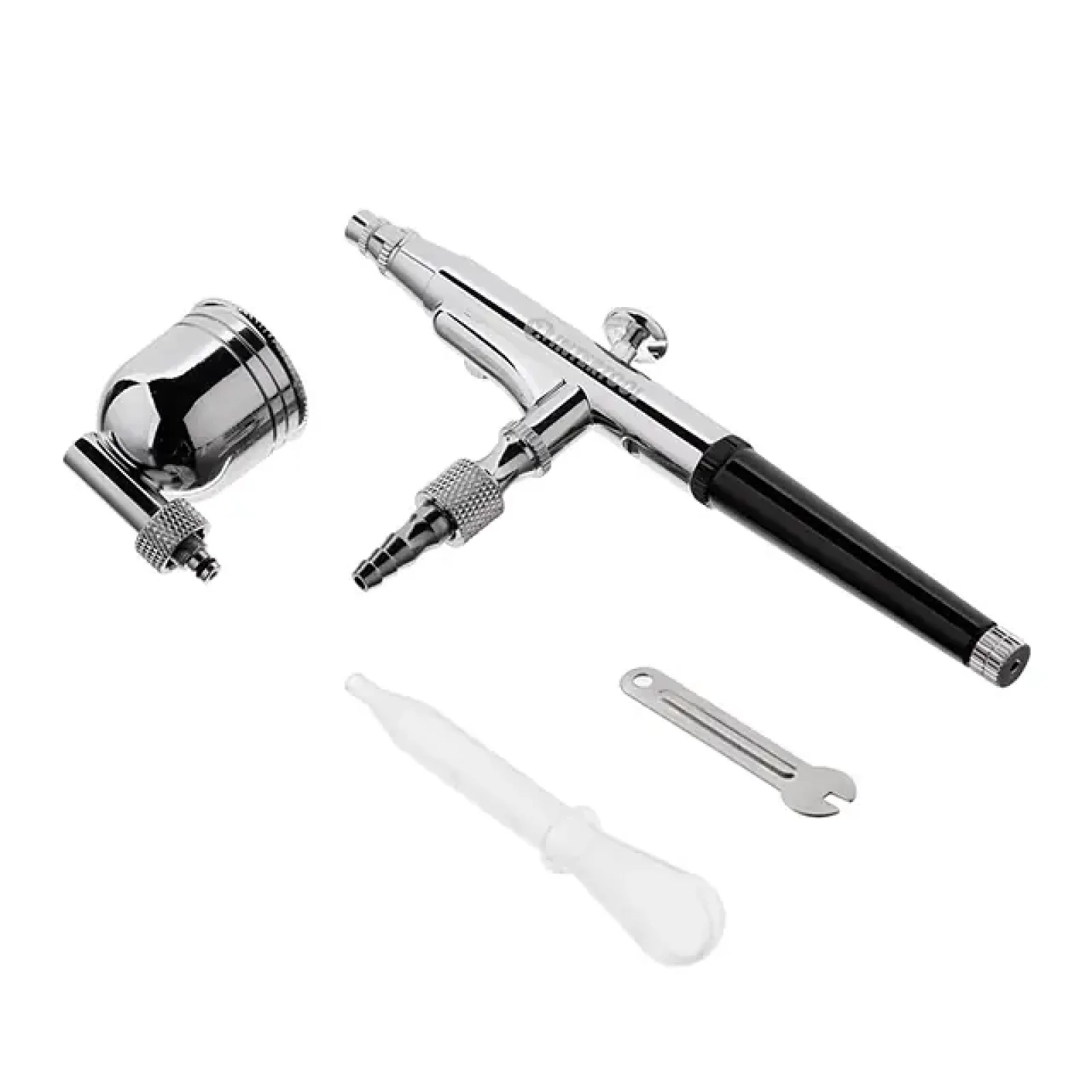 Аерограф міні, 1-3,5 бар, до 50 L/min, набір аксесуарів INTERTOOL (PT-1504) UA