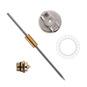 Комплект форсунки 1,3 мм для фарбопультів HP PT-0204, PT-0205, PT-0210, PT-0211 (форсунка, повітряна головка, голка) INTERTOOL (PT-2003) UA