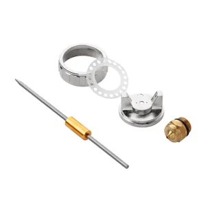 Комплект форсунки 1,8 мм для фарбопультів HP PT-0204, PT-0205, PT-0210, PT-0211 (форсунка, повітряна головка, голка) INTERTOOL (PT-2005) UA