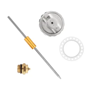 Комплект форсунки 1,8 мм для фарбопультів HP PT-0204, PT-0205, PT-0210, PT-0211 (форсунка, повітряна головка, голка) INTERTOOL (PT-2005) UA