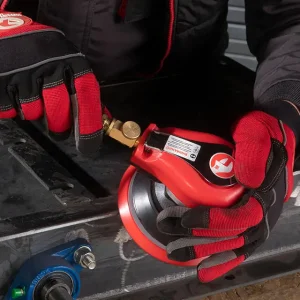 Шліфмашина пневматична ексцентрикова 125 мм, до 6 атм, 9000 об/хв, 340 л/хв INTERTOOL (PT-1006) UA