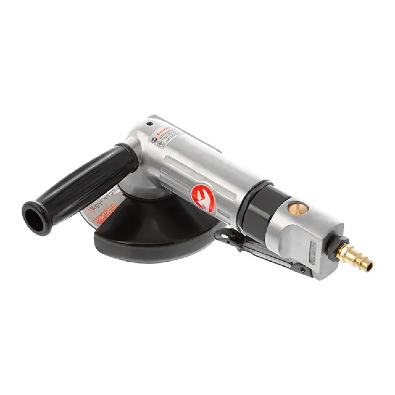 Шліфмашина кутова пневматична, 115 мм, до 6 атм, 11000 об/хв, 140 л/хв INTERTOOL (PT-1201) UA