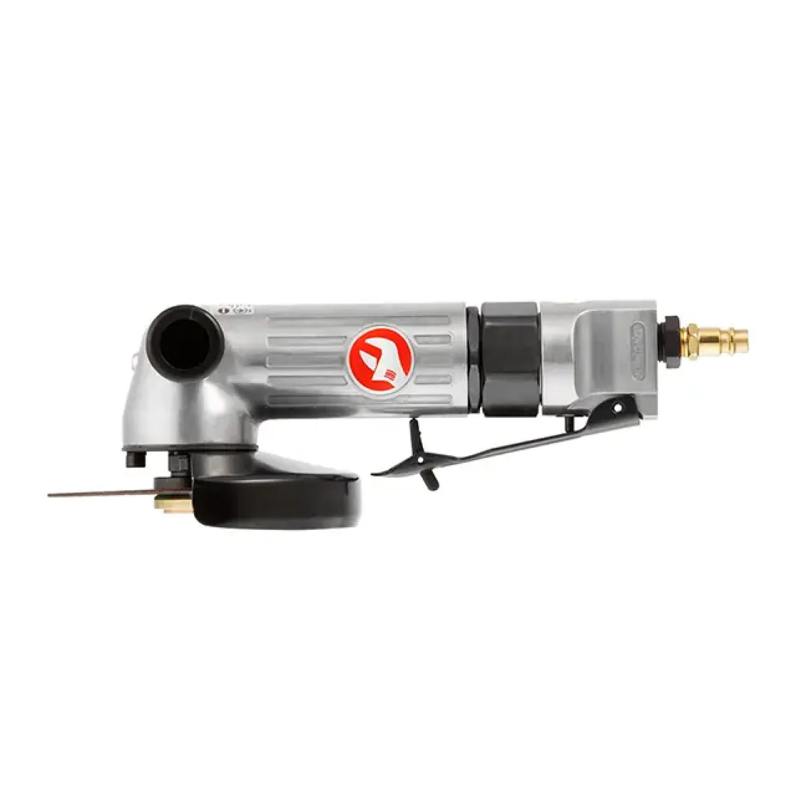 Шліфмашина кутова пневматична, 115 мм, до 6 атм, 11000 об/хв, 140 л/хв INTERTOOL (PT-1201) UA