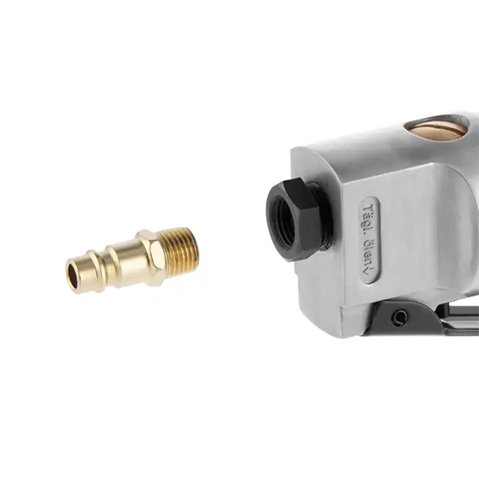 Шліфмашина кутова пневматична, 115 мм, до 6 атм, 11000 об/хв, 140 л/хв INTERTOOL (PT-1201) UA