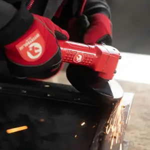 Шліфмашина кутова пневматична, 125 мм, до 6 атм, 11000 об/хв, 140 л/хв INTERTOOL (PT-1202) UA