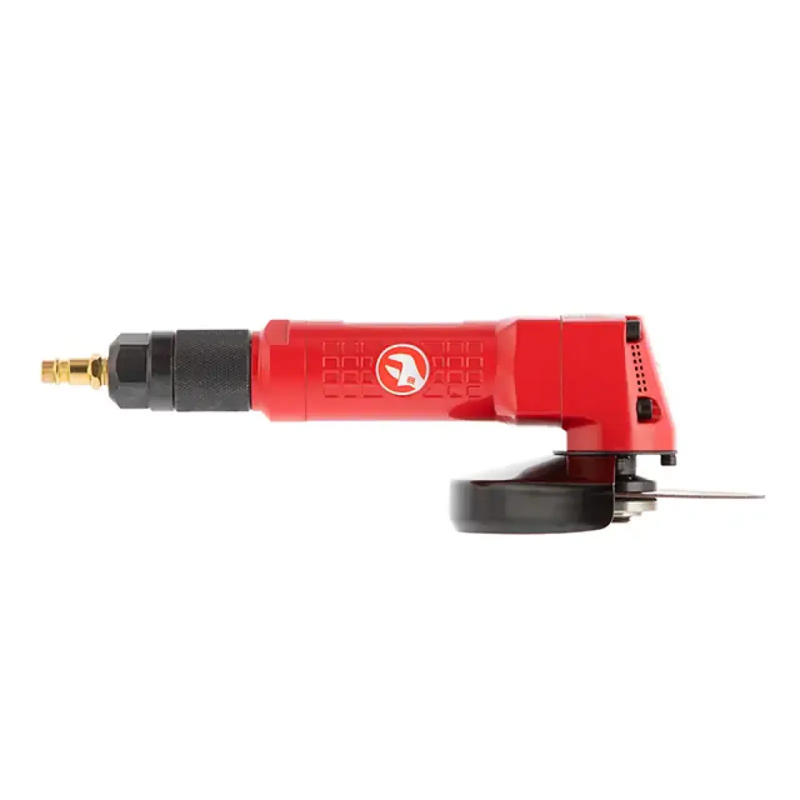 Шліфмашина кутова пневматична, 125 мм, до 6 атм, 11000 об/хв, 140 л/хв INTERTOOL (PT-1202) UA