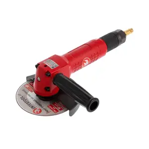 Шліфмашина кутова пневматична, 125 мм, до 6 атм, 11000 об/хв, 140 л/хв INTERTOOL (PT-1202) UA