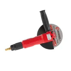 Шліфмашина кутова пневматична, 125 мм, до 6 атм, 11000 об/хв, 140 л/хв INTERTOOL (PT-1202) UA