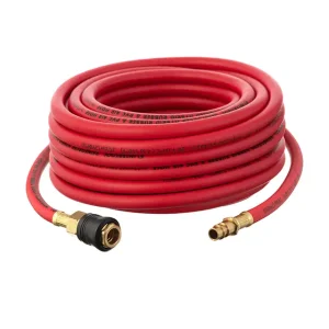Шланг гібридний, професійний, 20 атм, 6×11 мм, 10 м, з латунними швидкороз'ємними з'єднаннями, STORM INTERTOOL (PT-1761) UA