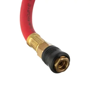 Шланг гібридний, професійний, 20 атм, 10×17 мм, 10 м, з латунними швидкороз'ємними з'єднаннями, STORM INTERTOOL (PT-1781) UA