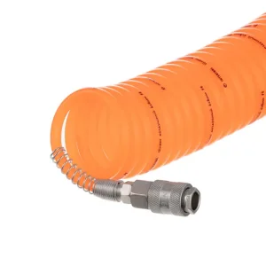 Шланг спіральний, 6×8 мм, 5 м, зі швидкороз'ємними з'єднаннями INTERTOOL (PT-1703) UA