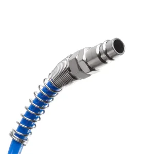 Шланг спіральний поліуретановий, 5,5×8 мм, 20 м, зі швидкороз'ємними з'єднаннями INTERTOOL (PT-1709) UA