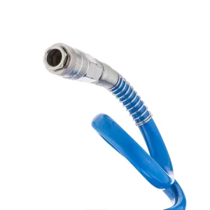 Шланг спіральний поліуретановий 8×12 мм, 20 м, зі швидкороз'ємними з'єднаннями INTERTOOL (PT-1718) UA