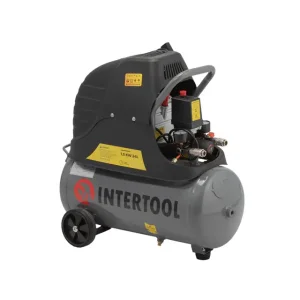 Компресор, 24 л, 1,5 кВт, 220 В, 8 атм, 206 л/хв INTERTOOL (PT-0009) UA