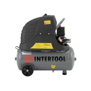 Компресор, 24 л, 1,5 кВт, 220 В, 8 атм, 206 л/хв INTERTOOL (PT-0009) UA