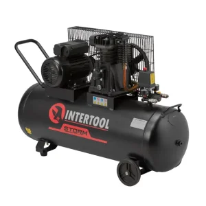 Компресор, 100 л, 1,8 кВт, 220 В, 10 атм, 250 л/хв INTERTOOL (PT-0012) UA