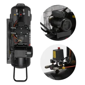 Компресор, 100 л, 1,8 кВт, 220 В, 10 атм, 250 л/хв INTERTOOL (PT-0012) UA