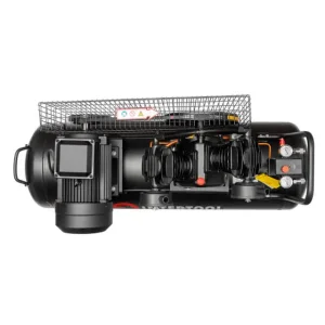Компресор, 100 л, 3,0 кВт, 380 В, 10 атм, 500 л/хв, 2 циліндри INTERTOOL (PT-0013) UA