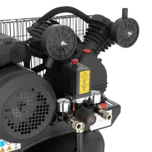 Компресор, 100 л, вертикальний, 3,0 кВт, 220 В, 10 атм, 500 л/хв, 2 циліндри INTERTOOL (PT-0017) UA